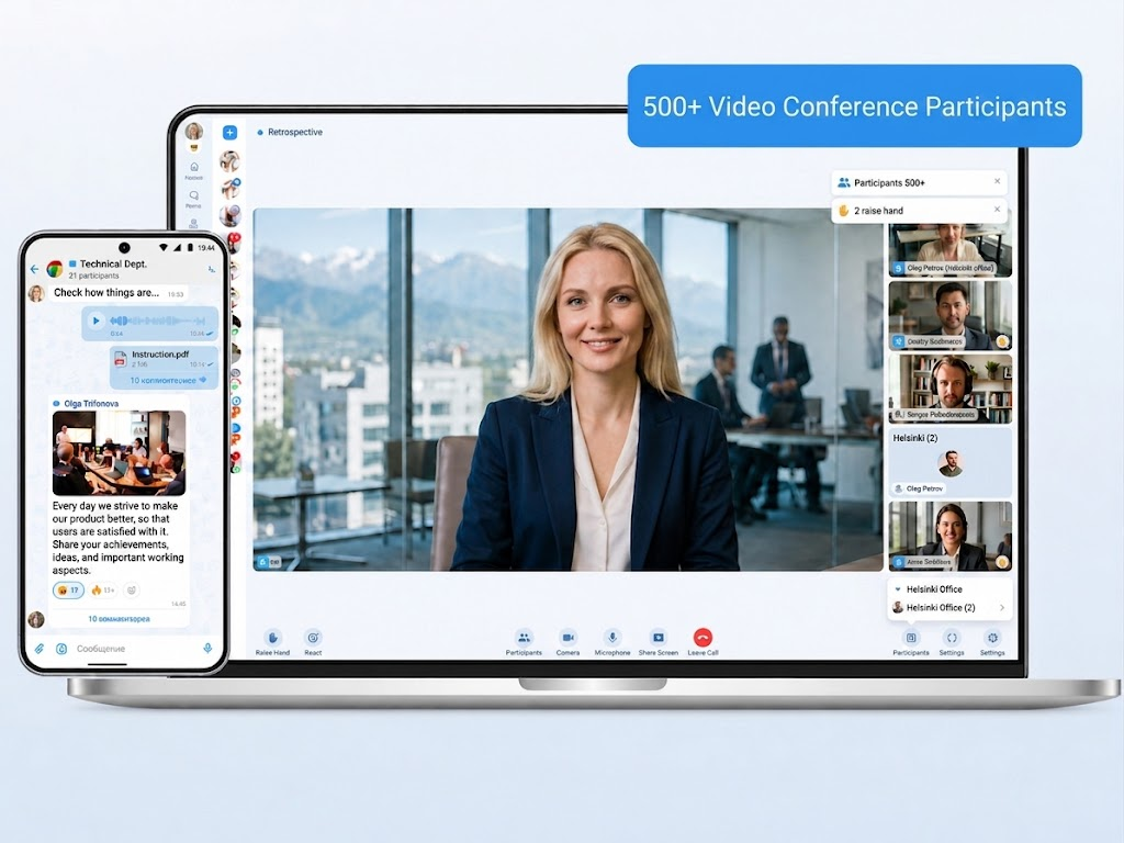 Videoconferencia y mensajería aXtura